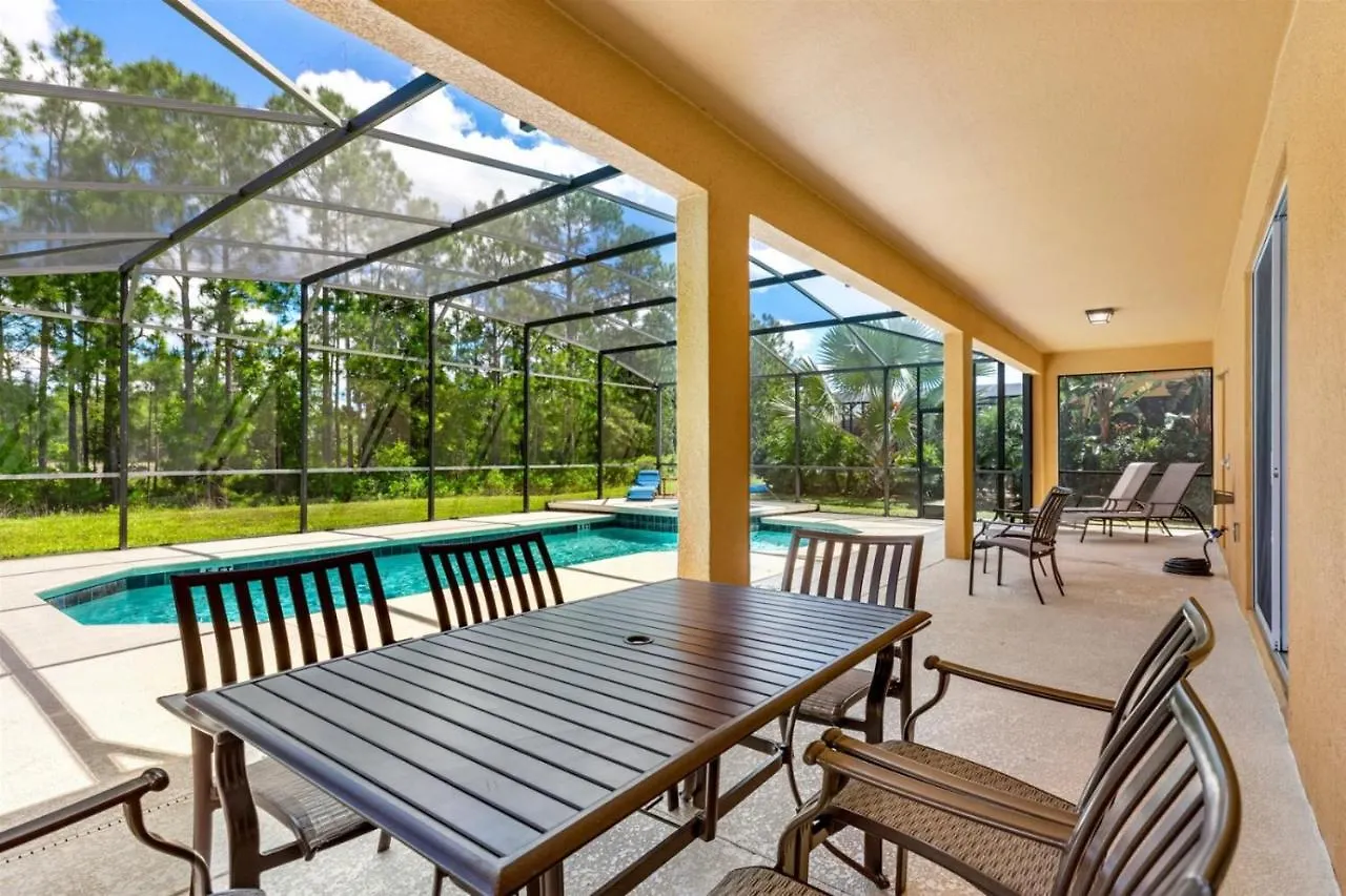 Fabulous Large 6 Bed Home With Extended Deck, Private Pool And Spa And Conservation View Davenport 0*,  United States